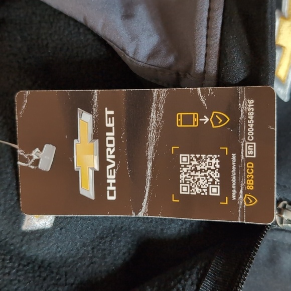 Port Authority Woman's Chevrolet Racing Black/Gray Jacket,Size M. - Picture 3 of 11